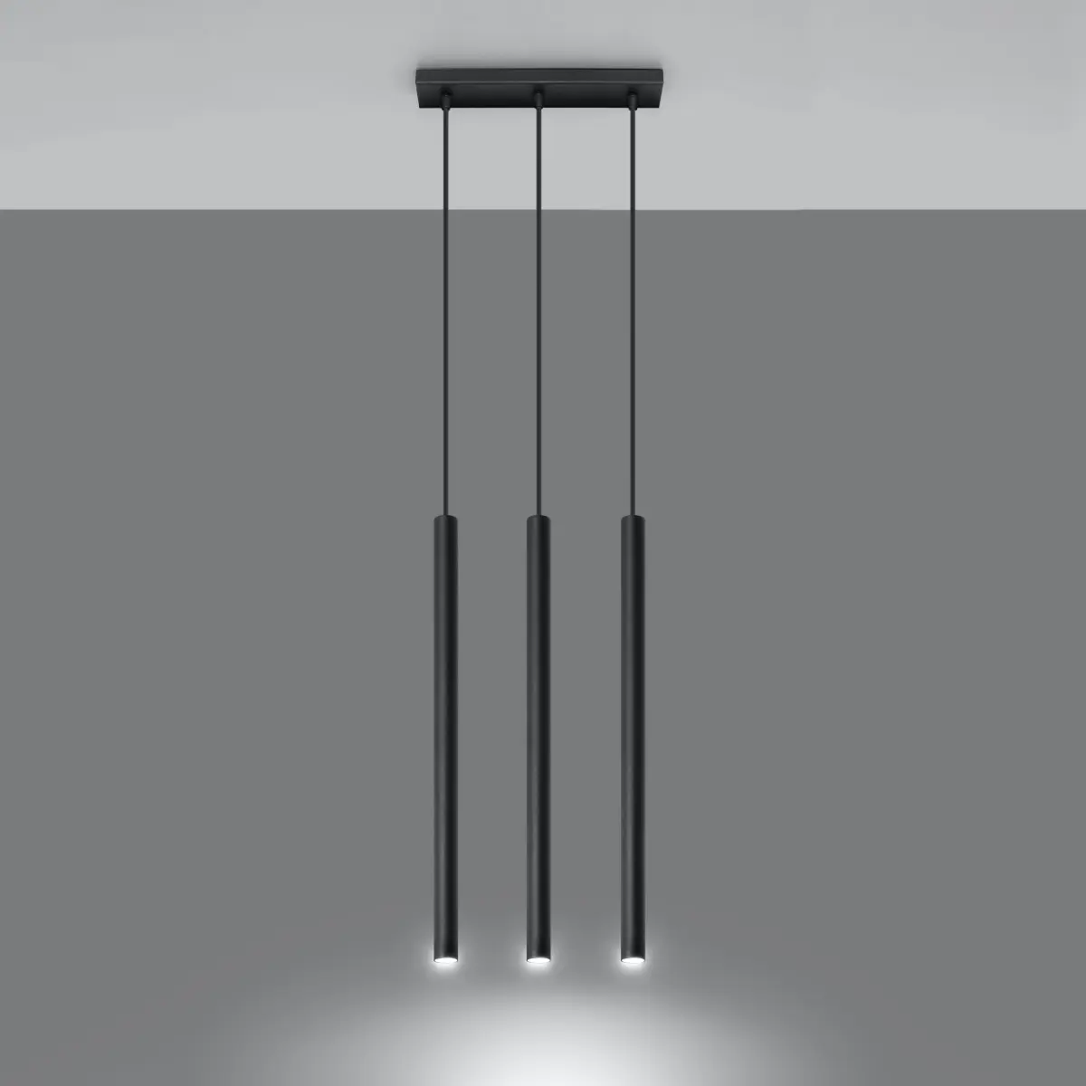 Lampa wisząca PASTELO 3 czarna SL.0470 - Sollux Lighting - obrazek 4