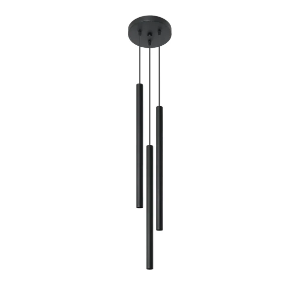 Lampa wisząca PASTELO 3P czarna SL.0471 - Sollux Lighting