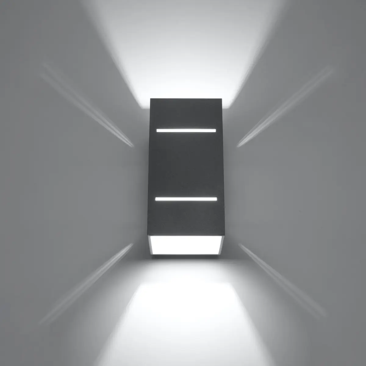 Kinkiet BLOCCO szary SL.0479 - Sollux Lighting - obrazek 4