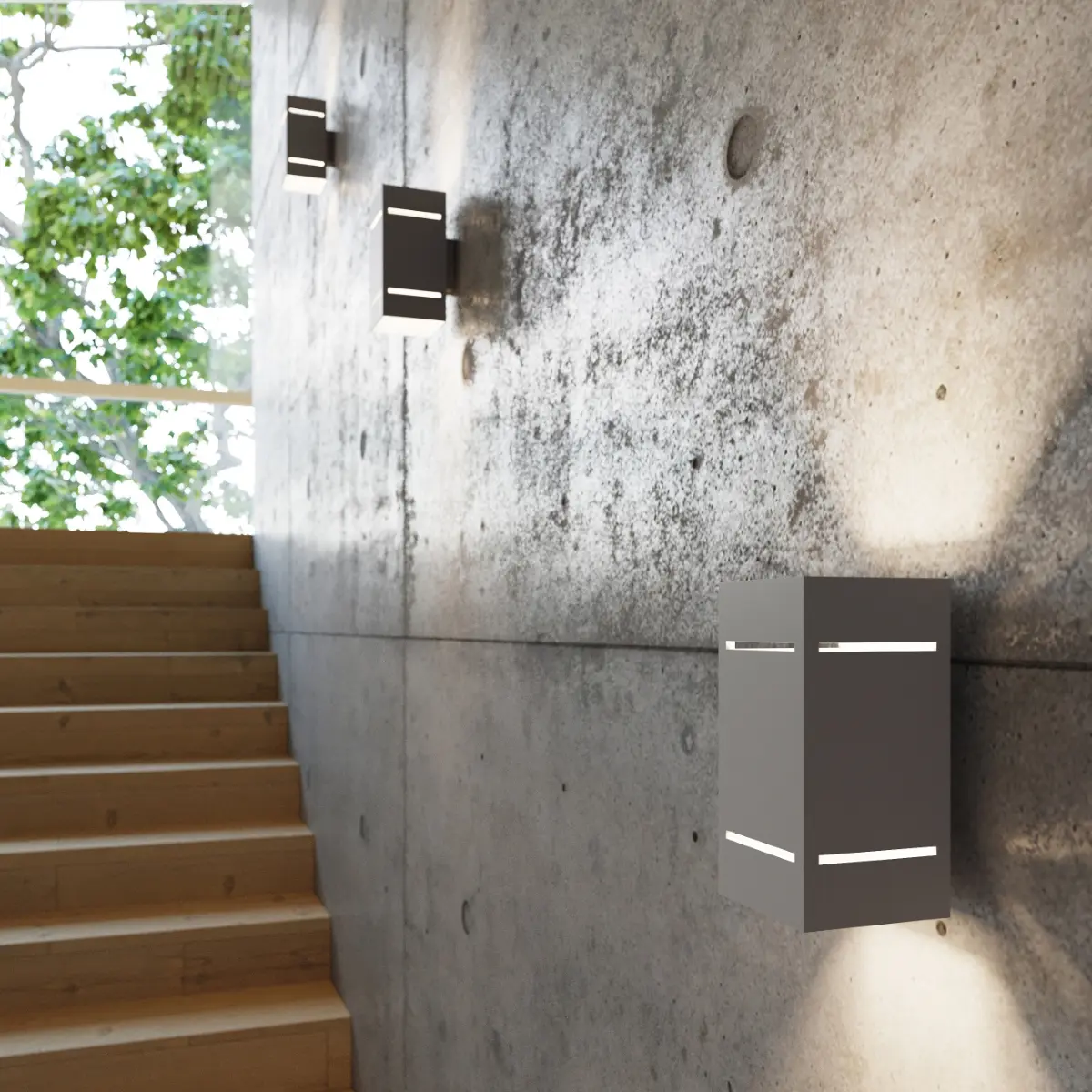 Kinkiet BLOCCO szary SL.0479 - Sollux Lighting - obrazek 10