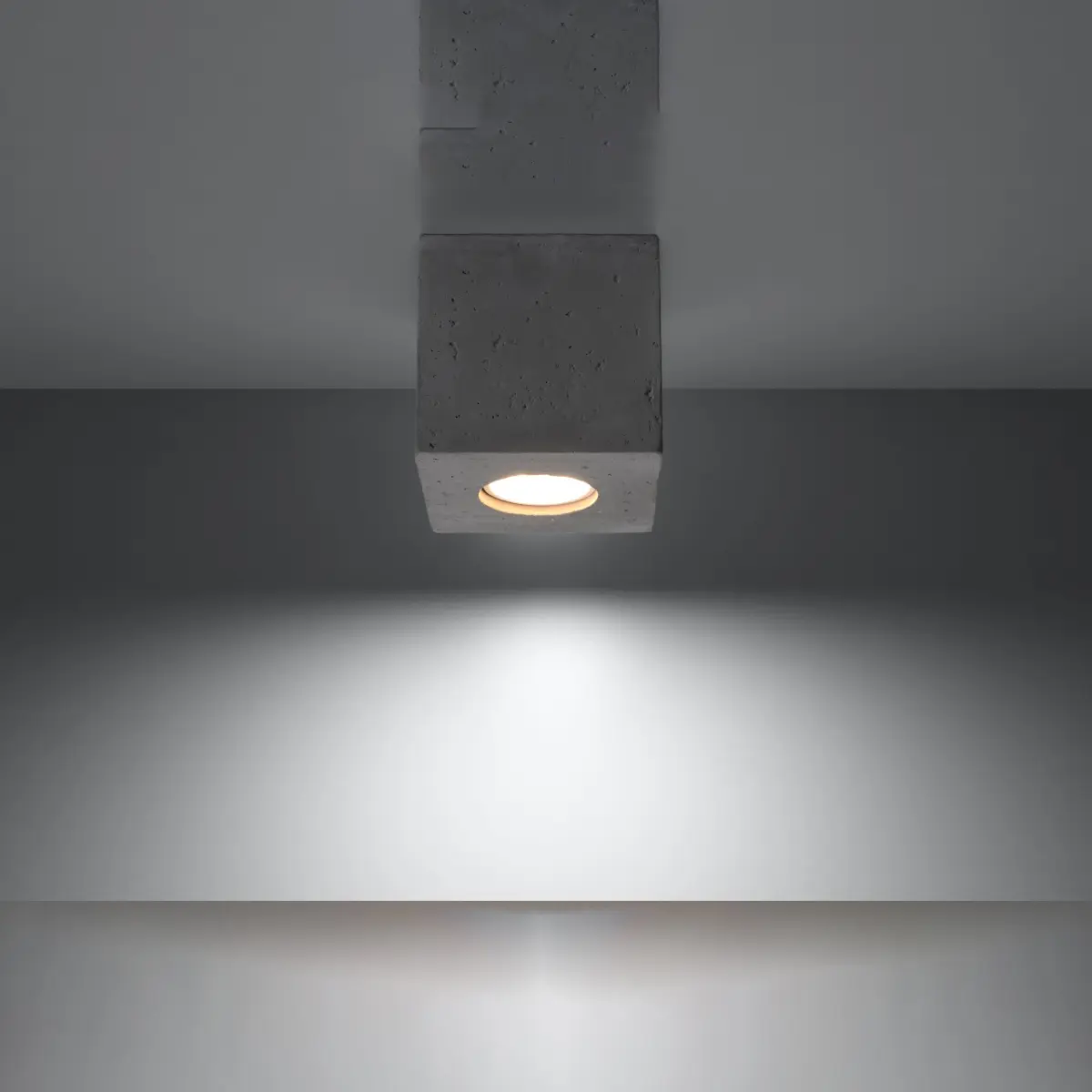 Plafon QUAD beton SL.0489 - Sollux Lighting - obrazek 4
