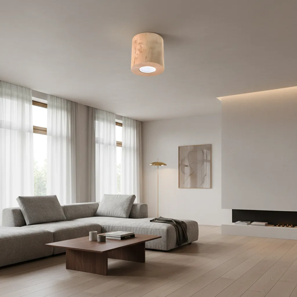 Plafon ORBIS naturalne drewno SL.0492 - Sollux Lighting - obrazek 2