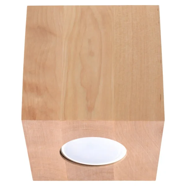 Plafon QUAD naturalne drewno SL.0493 - Sollux Lighting