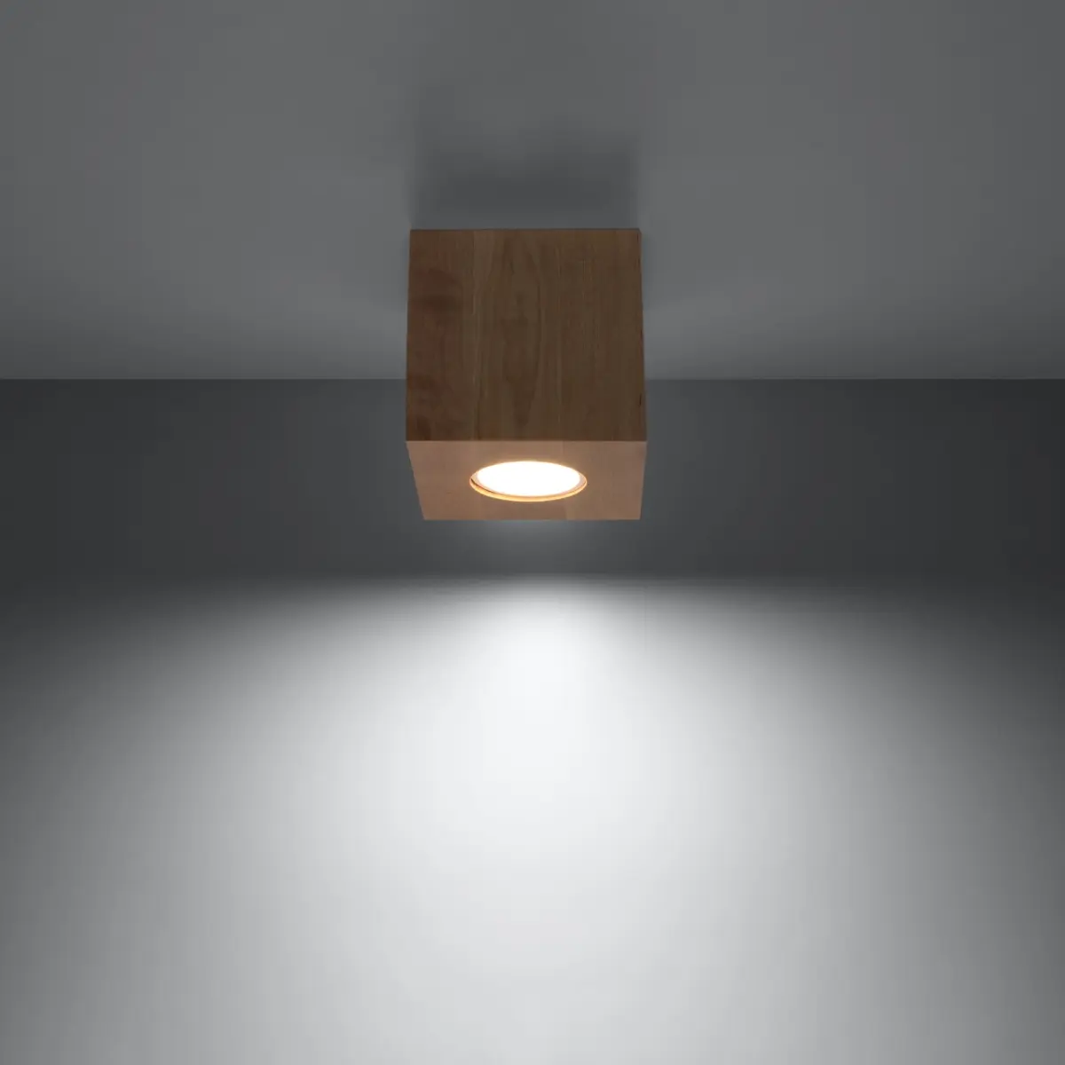 Plafon QUAD naturalne drewno SL.0493 - Sollux Lighting - obrazek 4