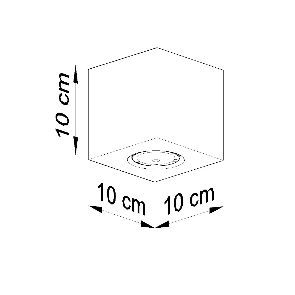 Plafon QUAD naturalne drewno SL.0493 - Sollux Lighting - obrazek 5