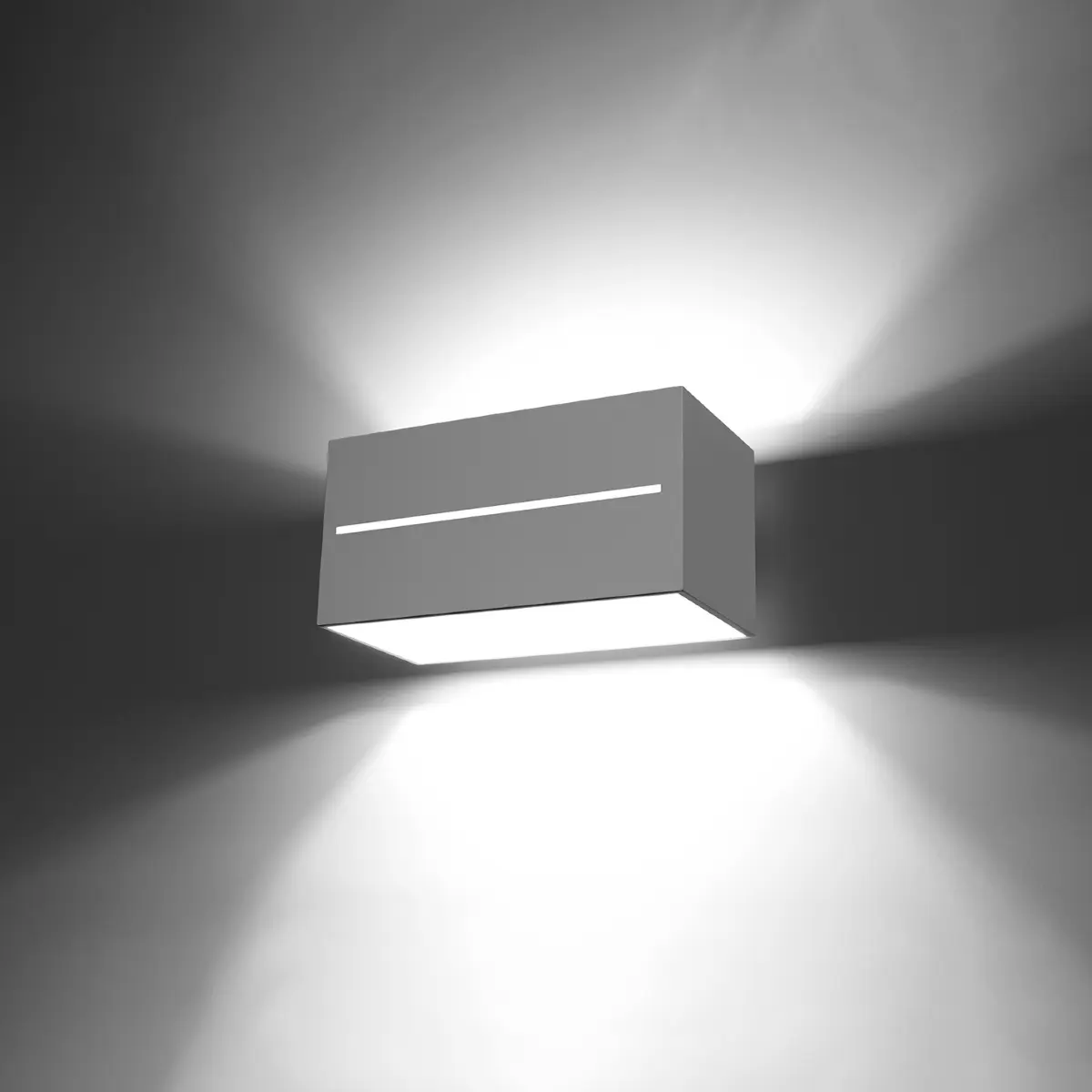 Kinkiet LOBO MAXI biały SL.0528 - Sollux Lighting - obrazek 4