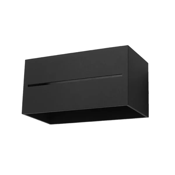 Kinkiet LOBO MAXI czarny SL.0530 - Sollux Lighting