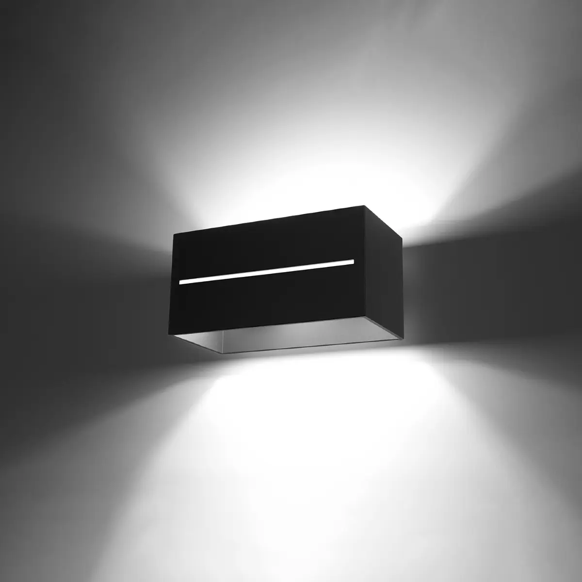 Kinkiet LOBO MAXI czarny SL.0530 - Sollux Lighting - obrazek 4