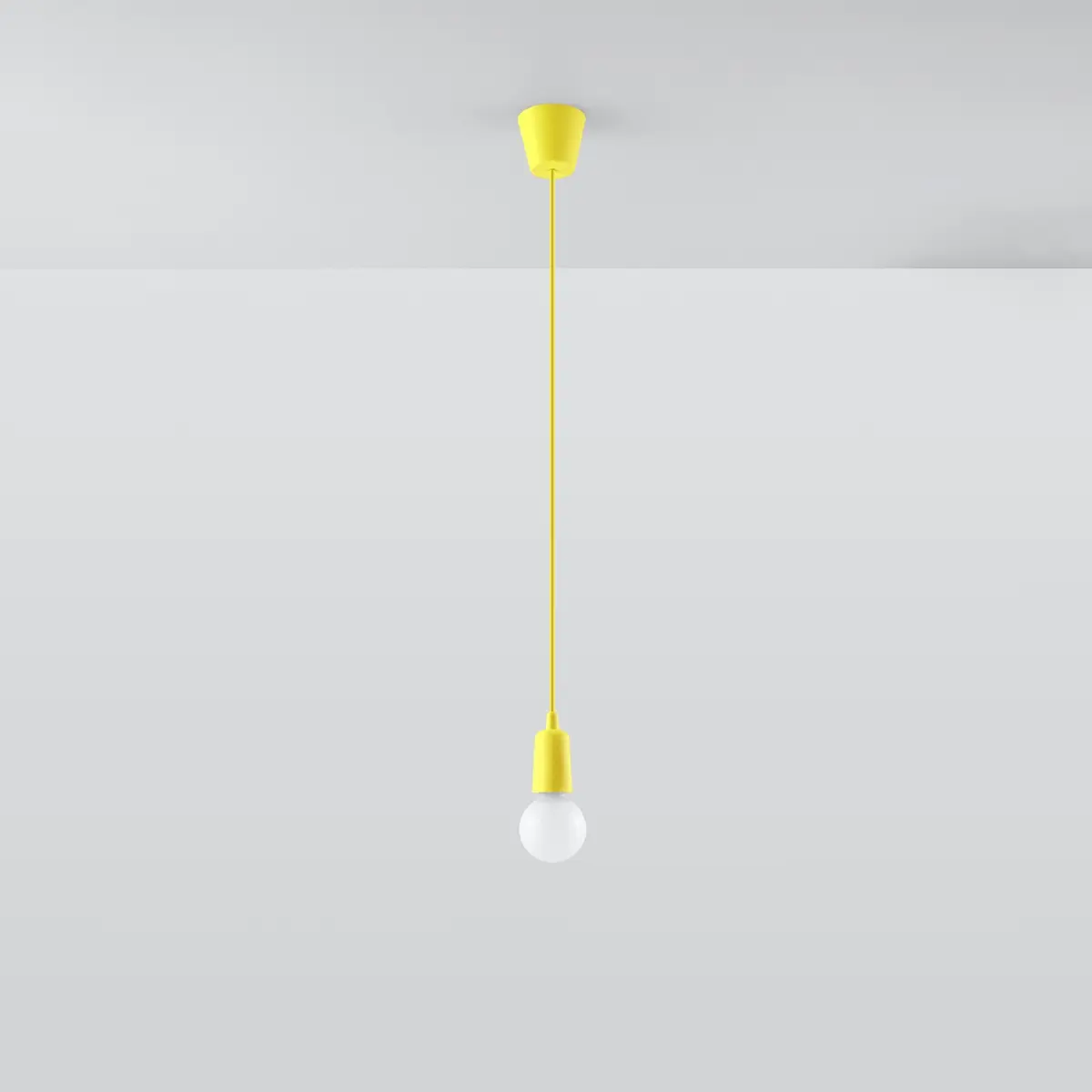 Lampa wisząca DIEGO 1 żółta SL.0578 - Sollux Lighting - obrazek 3