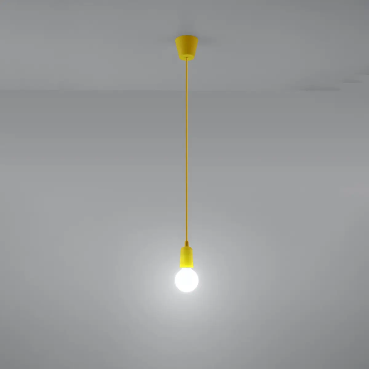 Lampa wisząca DIEGO 1 żółta SL.0578 - Sollux Lighting - obrazek 4