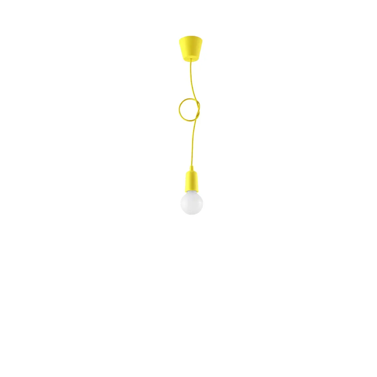 Lampa wisząca DIEGO 1 żółta SL.0578 - Sollux Lighting - obrazek 5