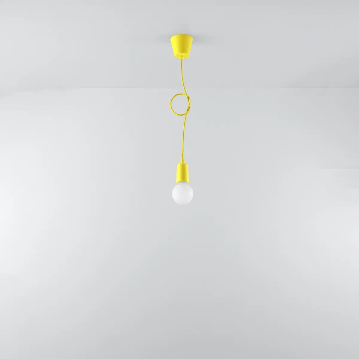 Lampa wisząca DIEGO 1 żółta SL.0578 - Sollux Lighting - obrazek 6