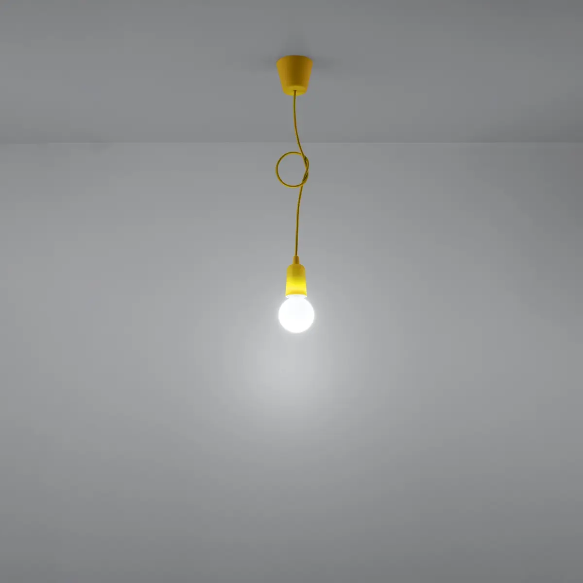 Lampa wisząca DIEGO 1 żółta SL.0578 - Sollux Lighting - obrazek 7