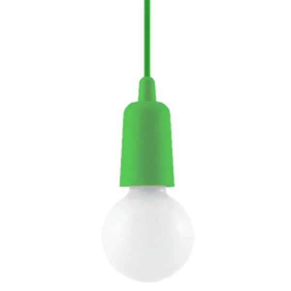 Lampa wisząca DIEGO 1 zielony SL.0581 - Sollux Lighting