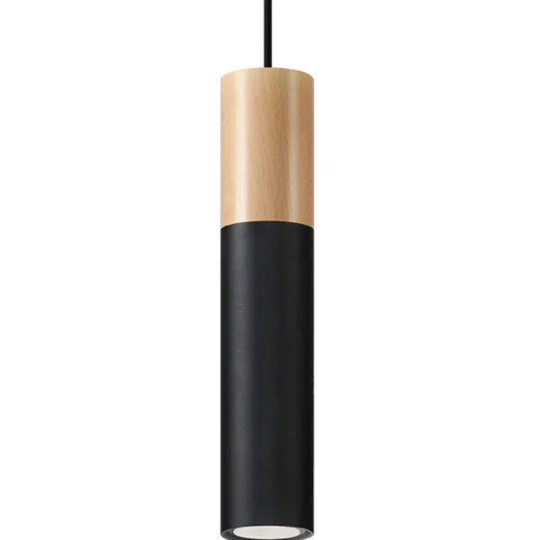Lampa wisząca PABLO czarna SL.0632 - Sollux Lighting