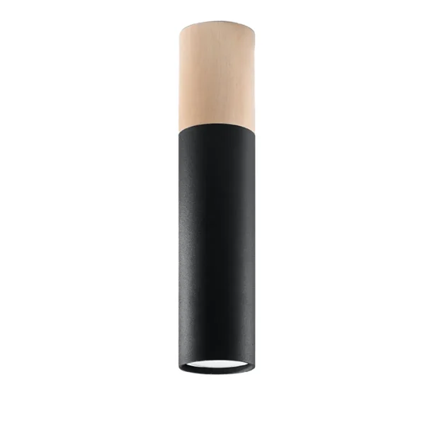 Plafon PABLO czarny SL.0635 - Sollux Lighting
