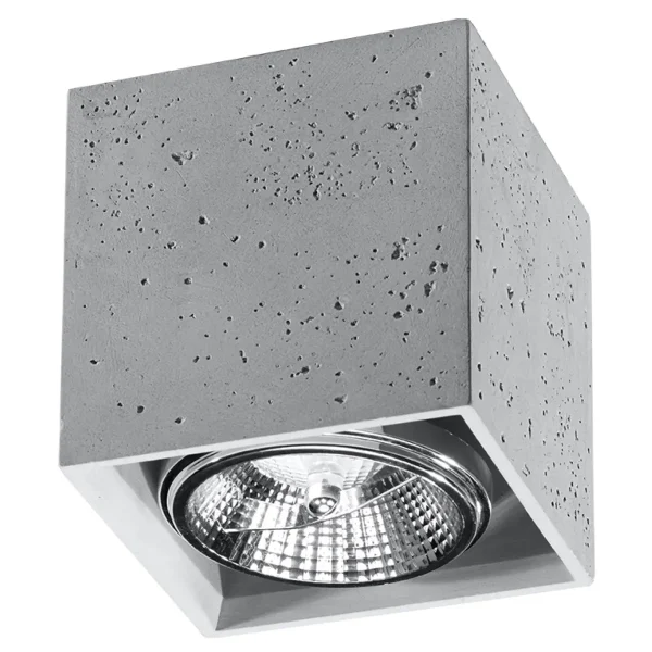 Plafon VALDE 140 beton SL.0646 - Sollux Lighting