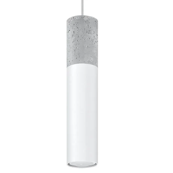 Lampa wisząca BORGIO 1 biały SL.0647 - Sollux Lighting