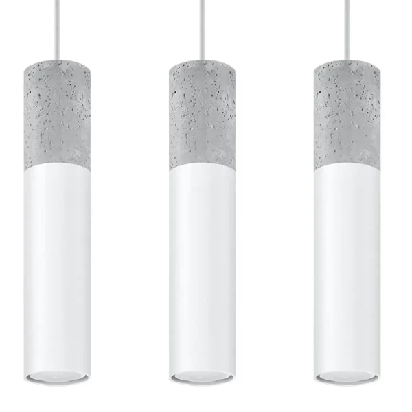 Lampa wisząca BORGIO 3L biały SL.0649 - Sollux Lighting