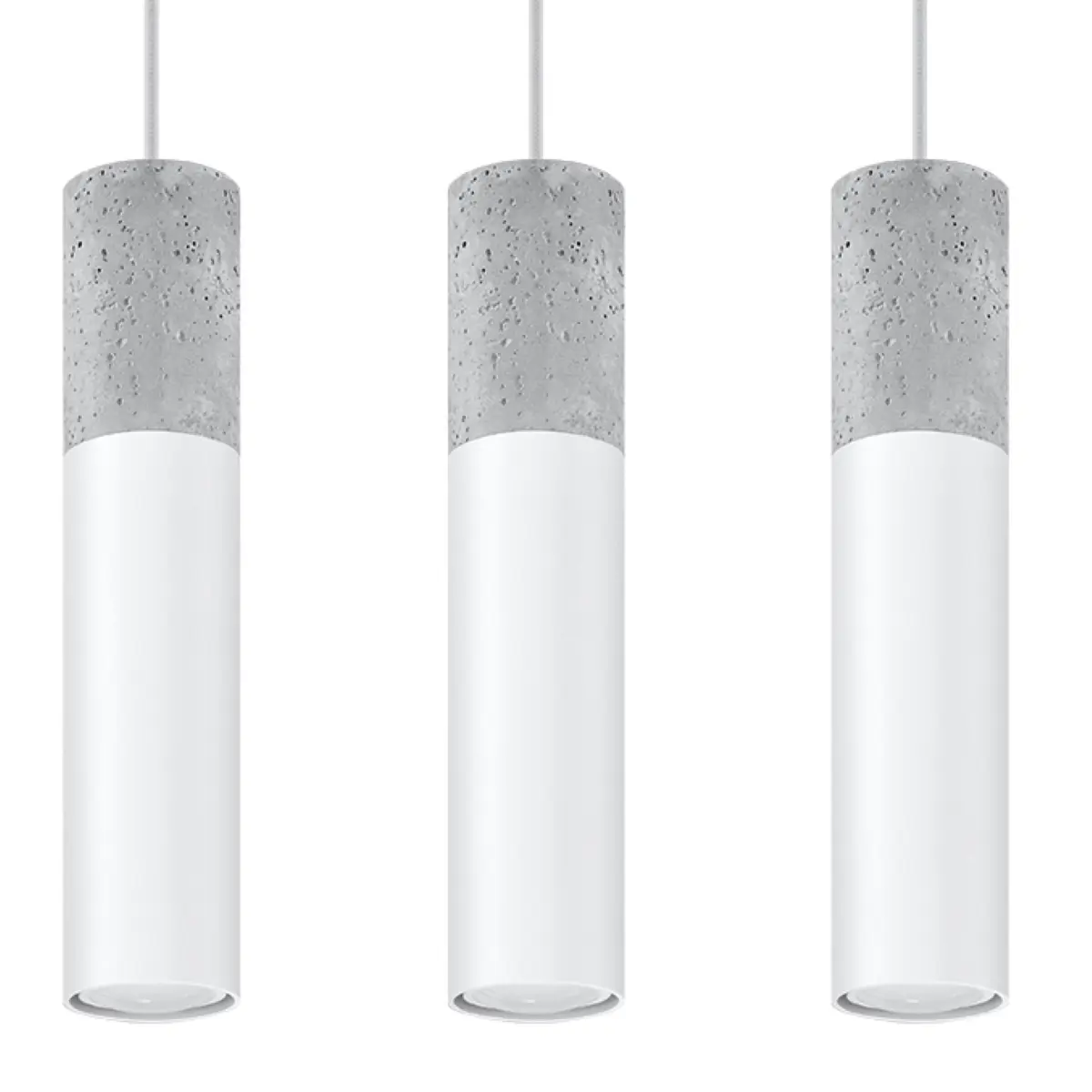 Lampa wisząca BORGIO 3L biały SL.0649 - Sollux Lighting