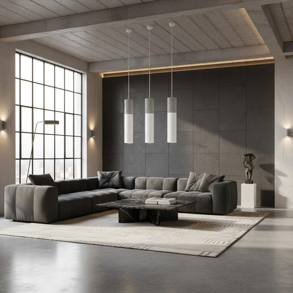 Lampa wisząca BORGIO 3L biały SL.0649 - Sollux Lighting - obrazek 2