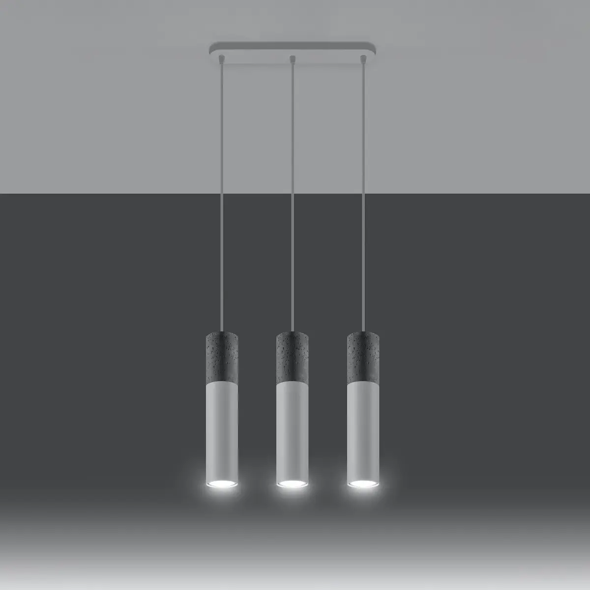 Lampa wisząca BORGIO 3L biały SL.0649 - Sollux Lighting - obrazek 4