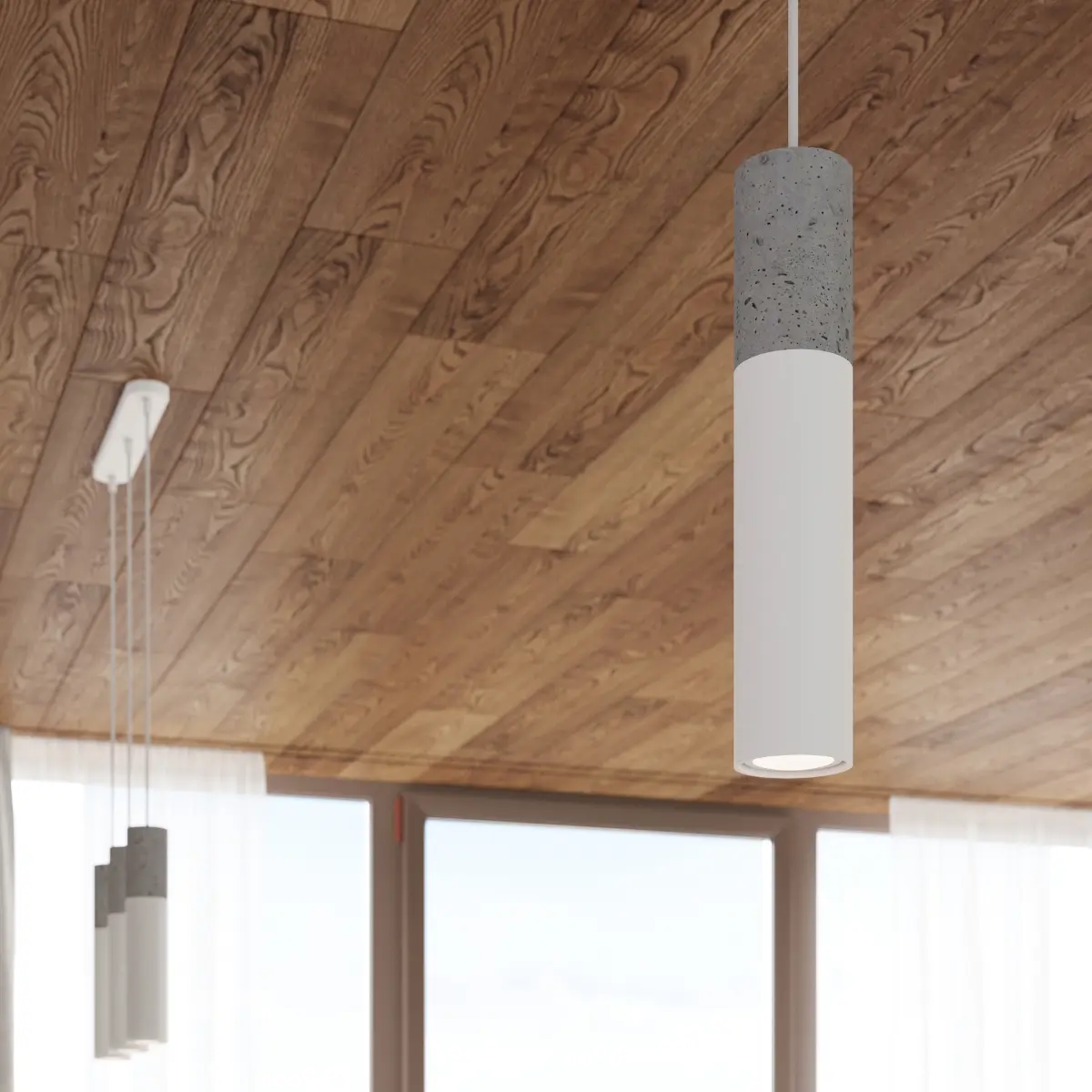 Lampa wisząca BORGIO 3L biały SL.0649 - Sollux Lighting - obrazek 9