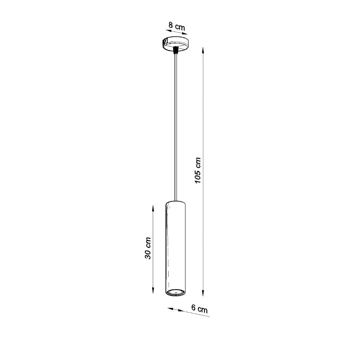 Lampa wisząca LUVO 1 SL.0653 - Sollux Lighting - obrazek 5