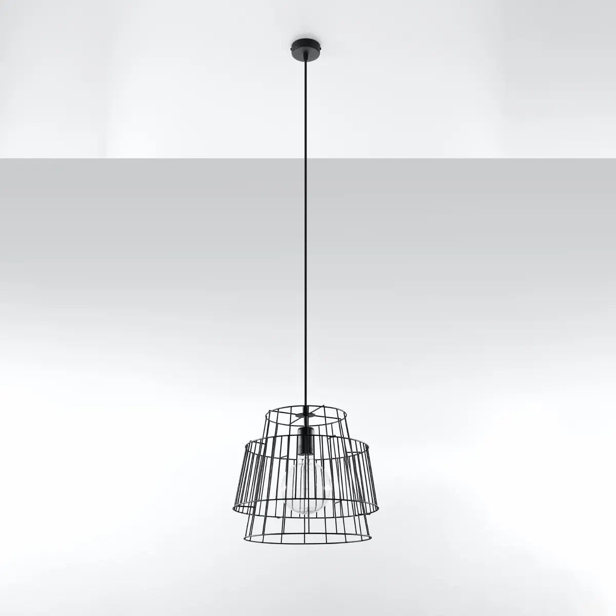 Lampa wisząca GATE czarny SL.0663 - Sollux Lighting - obrazek 3