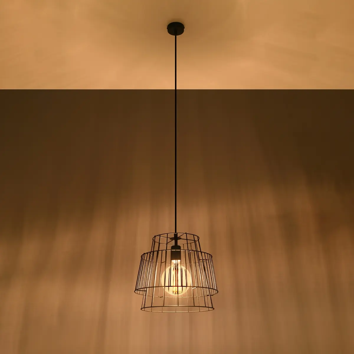 Lampa wisząca GATE czarny SL.0663 - Sollux Lighting - obrazek 4