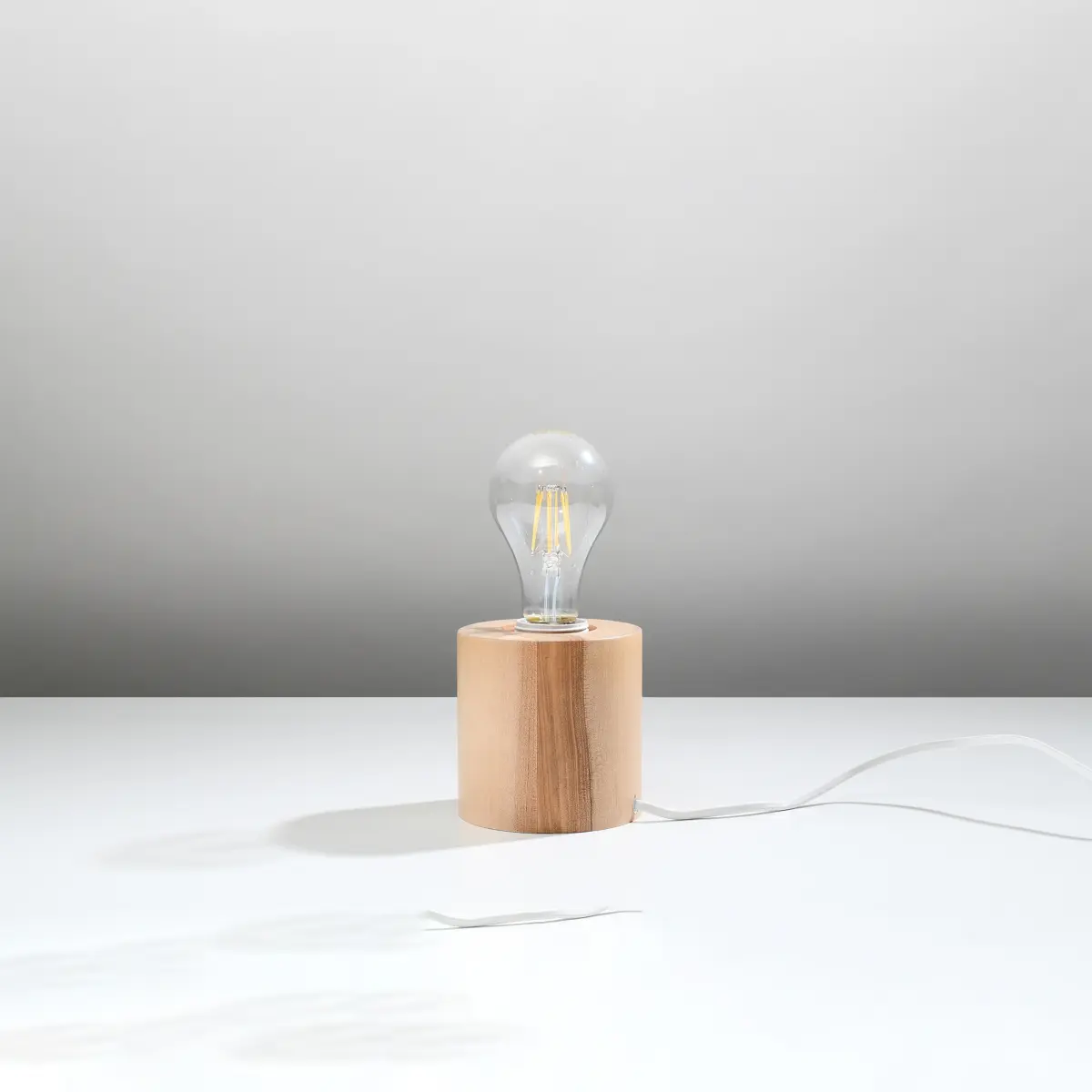 Lampa biurkowa SALGADO naturalne drewno SL.0674 - Sollux Lighting - obrazek 3