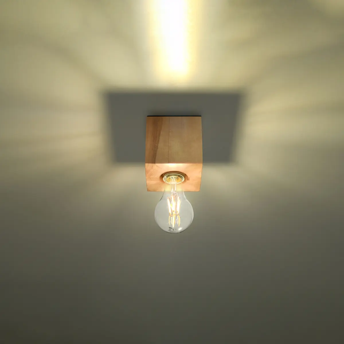 Plafon ARIZ naturalne drewno SL.0675 - Sollux Lighting - obrazek 4
