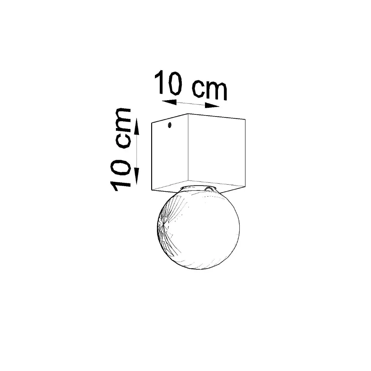 Plafon ARIZ naturalne drewno SL.0675 - Sollux Lighting - obrazek 5