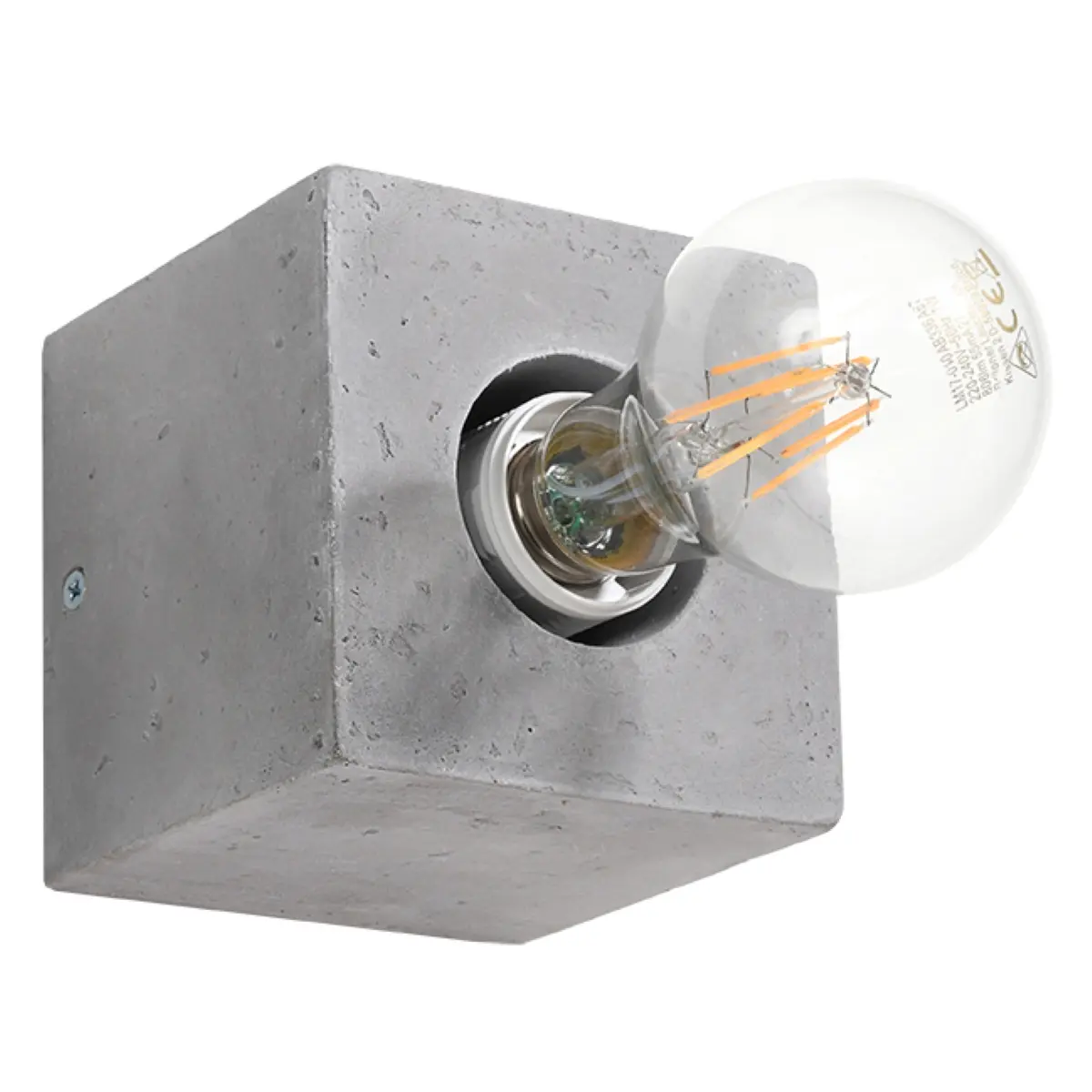Kinkiet ARIZ beton SL.0682 - Sollux Lighting