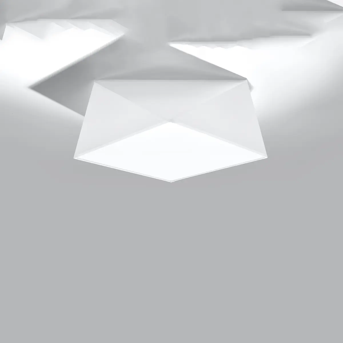 Plafon HEXA 35 biały SL.0689 - Sollux Lighting - obrazek 3