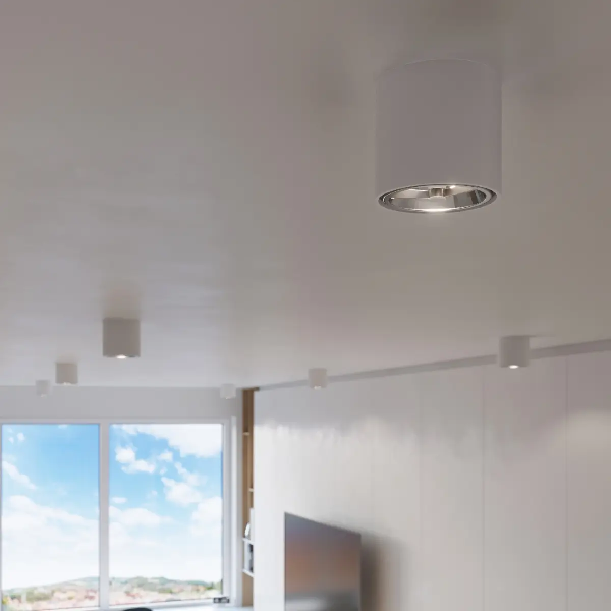 Plafon TIUBE biały SL.0695 - Sollux Lighting - obrazek 10