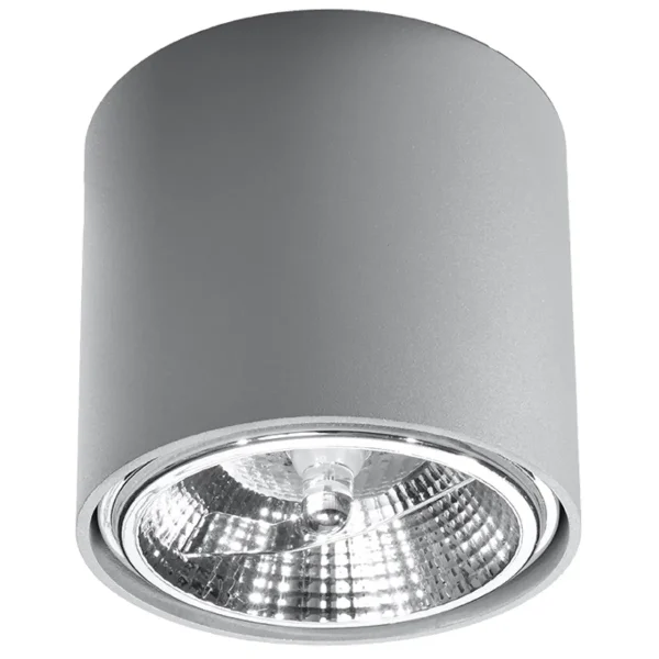 Plafon TIUBE szary SL.0696 - Sollux Lighting