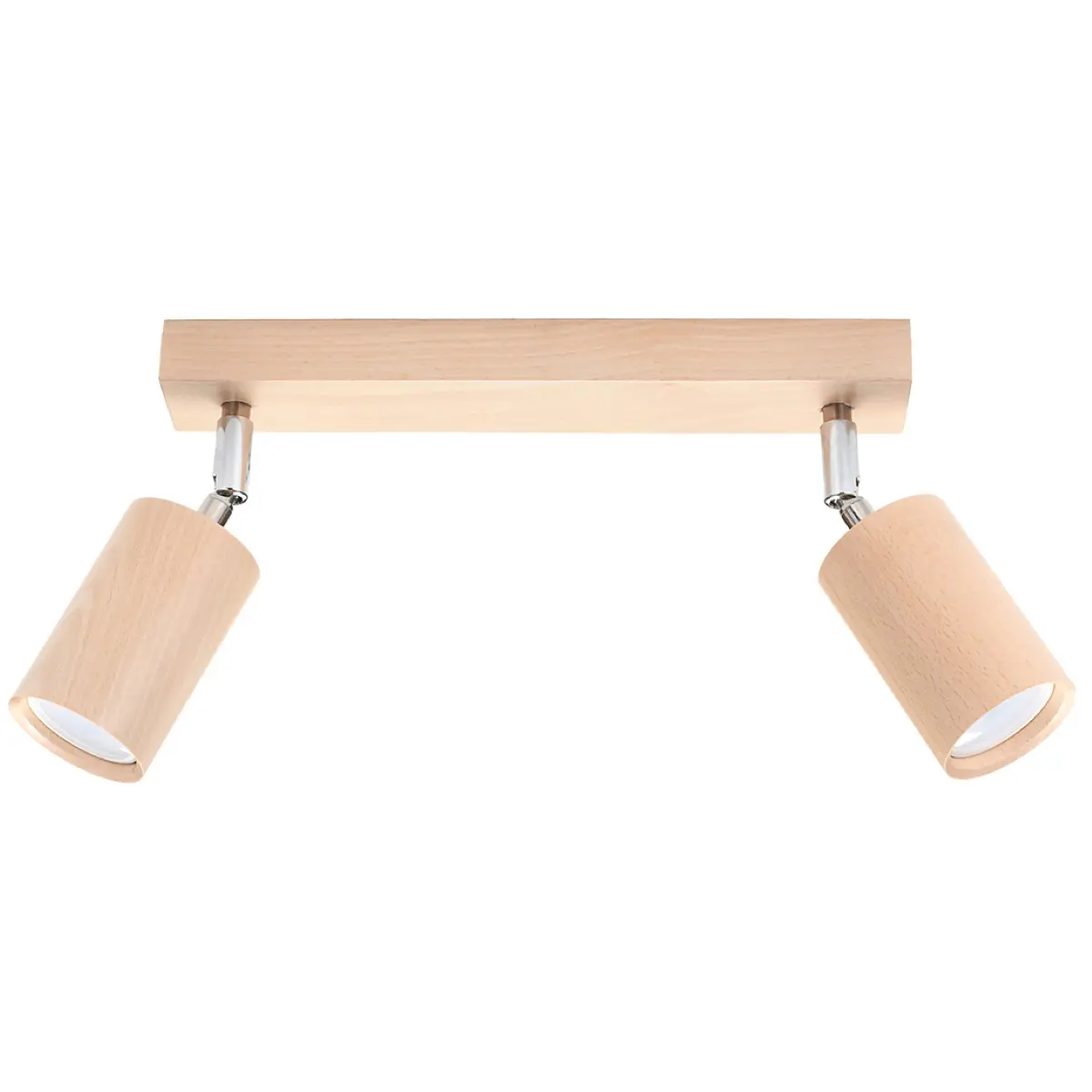 Plafon BERG 2 naturalne drewno SL.0702 - Sollux Lighting