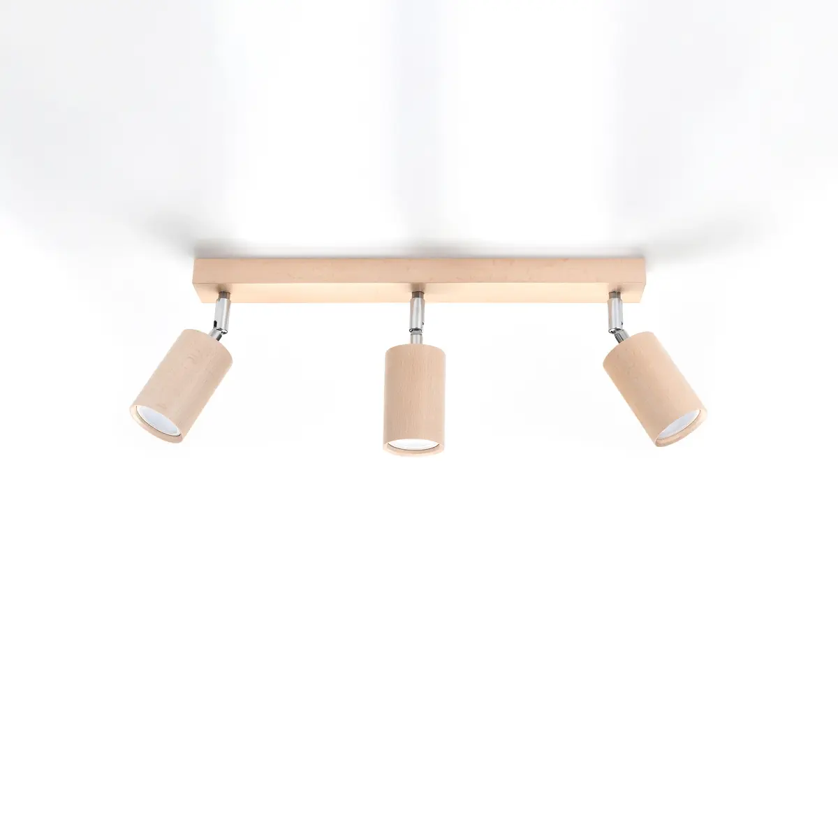 Plafon BERG 3 naturalne drewno SL.0703 - Sollux Lighting - obrazek 3