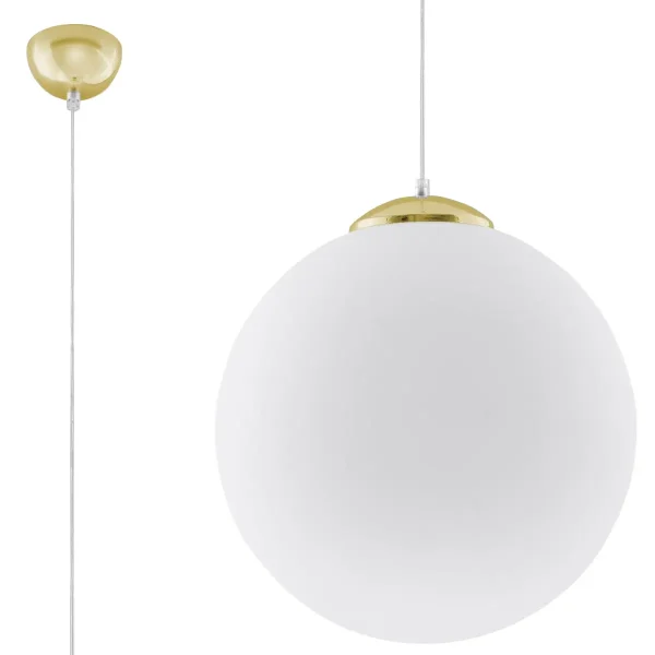 Lampa wisząca UGO 40 złota SL.0717 - Sollux Lighting