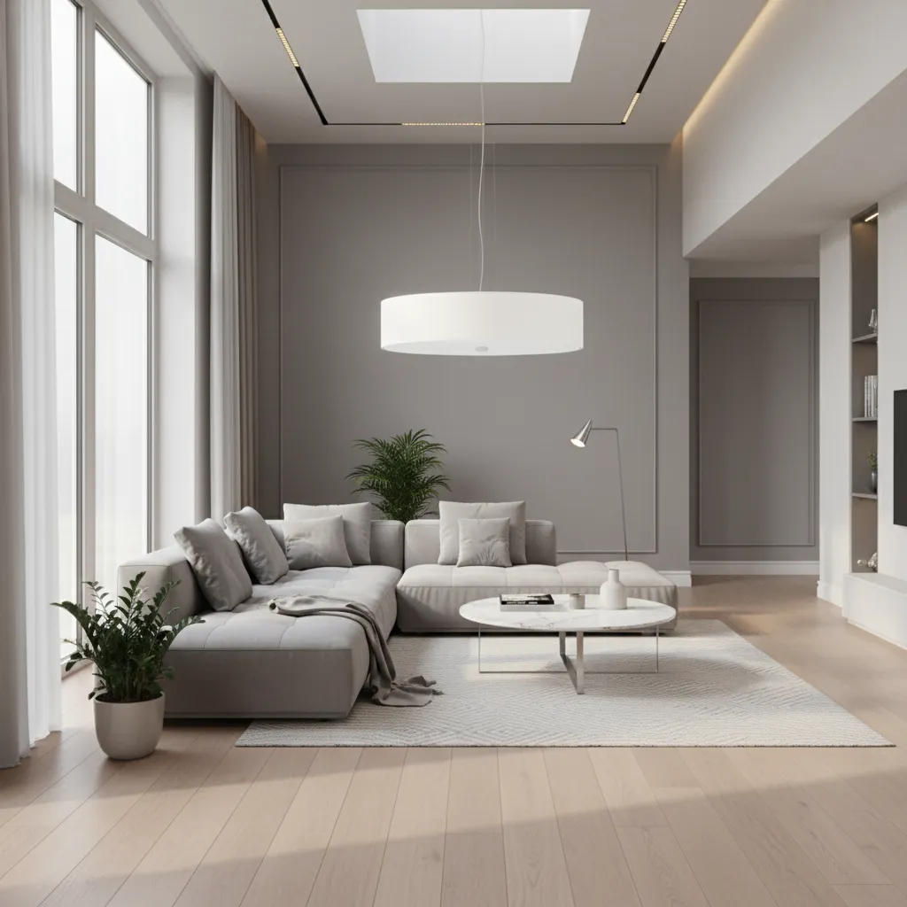 Żyrandol SKALA 50 biały SL.0757 - Sollux Lighting - obrazek 2