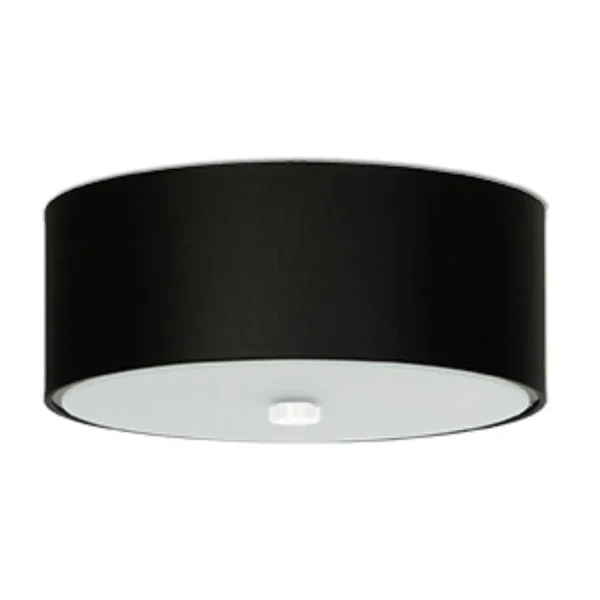Plafon SKALA 30 czarny SL.0760 - Sollux Lighting