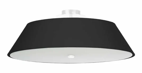 Plafon VEGA 60 czarny SL.0768 - Sollux Lighting