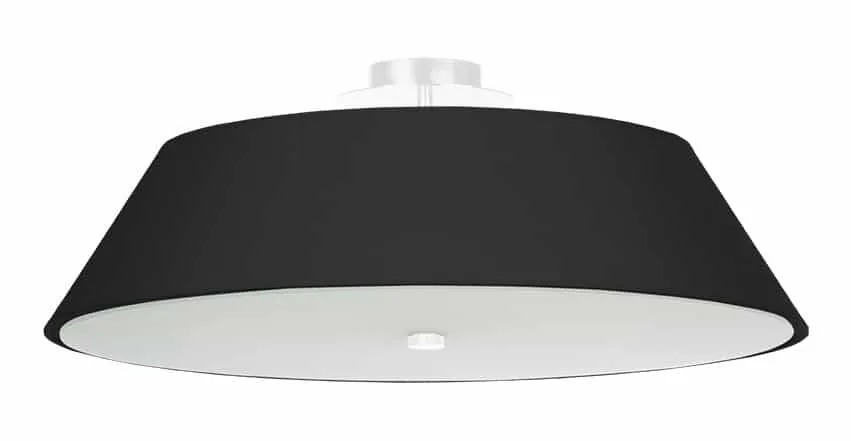 Plafon VEGA 60 czarny SL.0768 - Sollux Lighting