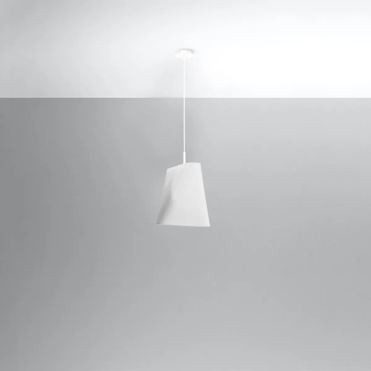 Żyrandol BLUM 1 biały SL.0769 - Sollux Lighting - obrazek 3