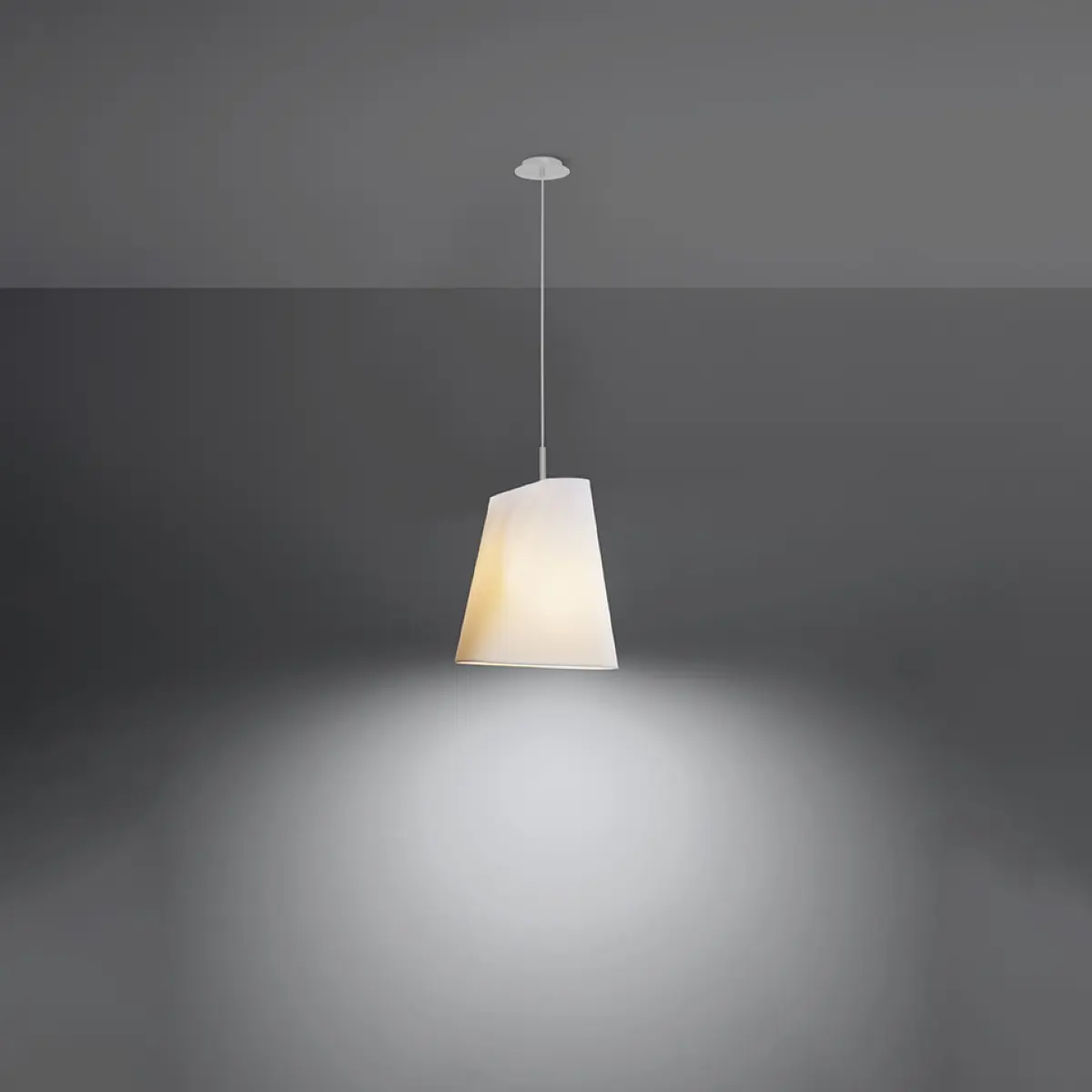 Żyrandol BLUM 1 biały SL.0769 - Sollux Lighting - obrazek 4