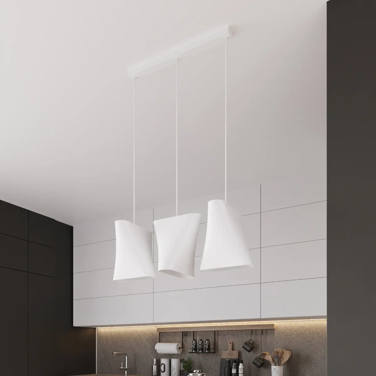 Żyrandol BLUM 1 biały SL.0769 - Sollux Lighting - obrazek 8