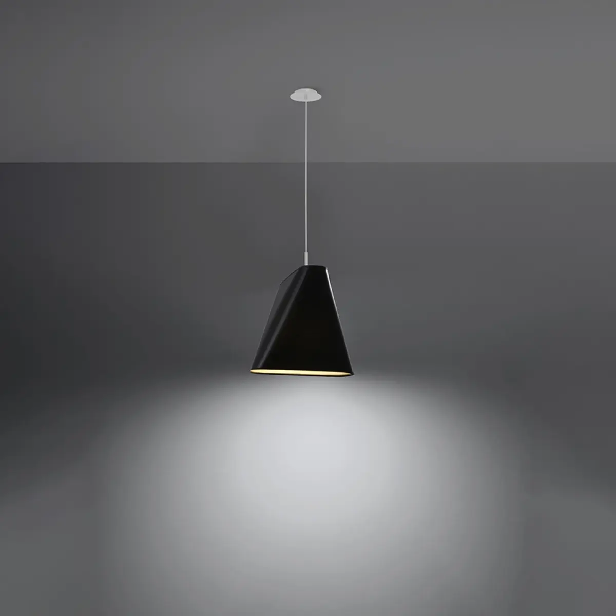 Żyrandol BLUM 1 czarny SL.0770 - Sollux Lighting - obrazek 4