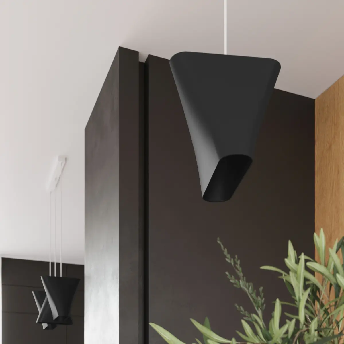 Żyrandol BLUM 1 czarny SL.0770 - Sollux Lighting - obrazek 9