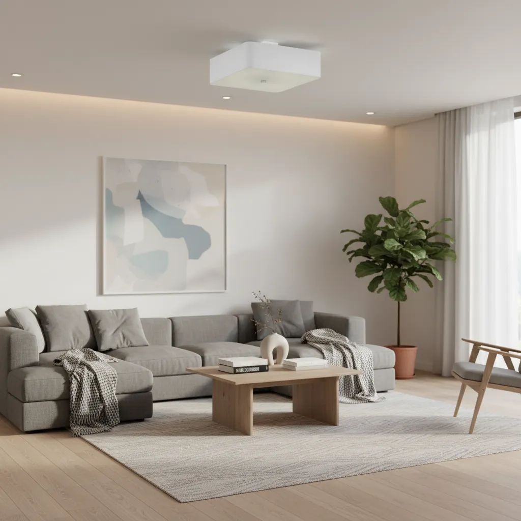 Plafon LOKKO 45 biały SL.0775 - Sollux Lighting - obrazek 2